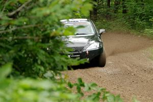 Michael Hooper / Claudia Barbera-Pullen Lexus IS350 on SS1, Crossroads I.