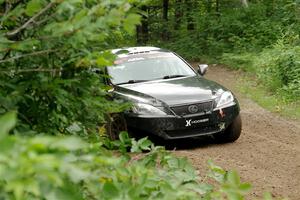 Michael Hooper / Claudia Barbera-Pullen Lexus IS350 on SS1, Crossroads I.