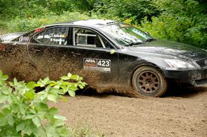 Michael Hooper / Claudia Barbera-Pullen Lexus IS350 on SS1, Crossroads I.