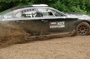 Michael Hooper / Claudia Barbera-Pullen Lexus IS350 on SS1, Crossroads I.