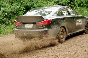 Michael Hooper / Claudia Barbera-Pullen Lexus IS350 on SS1, Crossroads I.