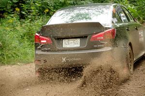 Michael Hooper / Claudia Barbera-Pullen Lexus IS350 on SS1, Crossroads I.