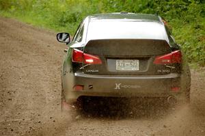 Michael Hooper / Claudia Barbera-Pullen Lexus IS350 on SS1, Crossroads I.