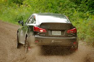 Michael Hooper / Claudia Barbera-Pullen Lexus IS350 on SS1, Crossroads I.