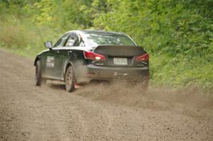 Michael Hooper / Claudia Barbera-Pullen Lexus IS350 on SS1, Crossroads I.