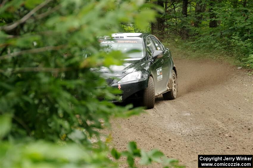 Michael Hooper / Claudia Barbera-Pullen Lexus IS350 on SS1, Crossroads I.