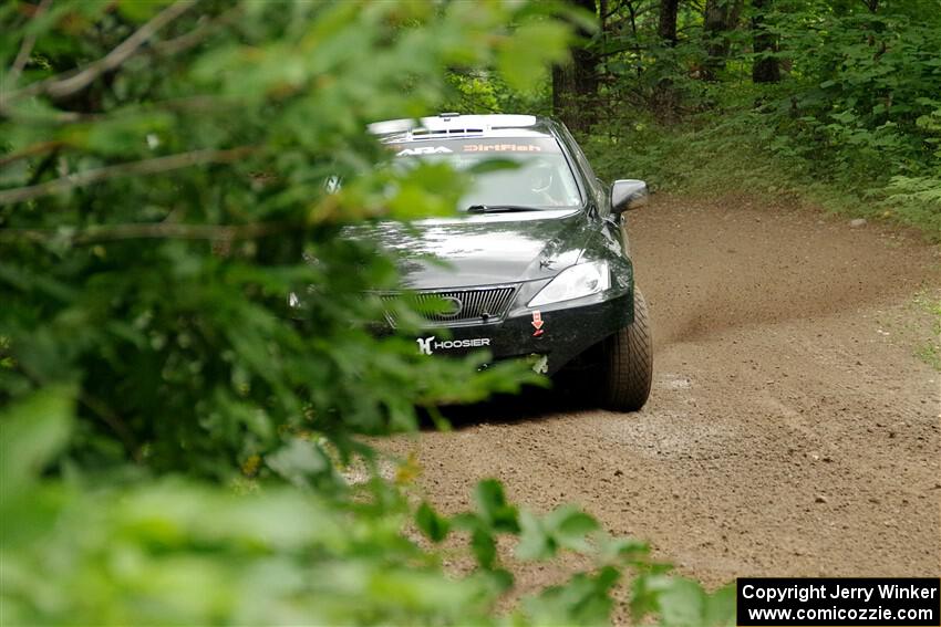 Michael Hooper / Claudia Barbera-Pullen Lexus IS350 on SS1, Crossroads I.