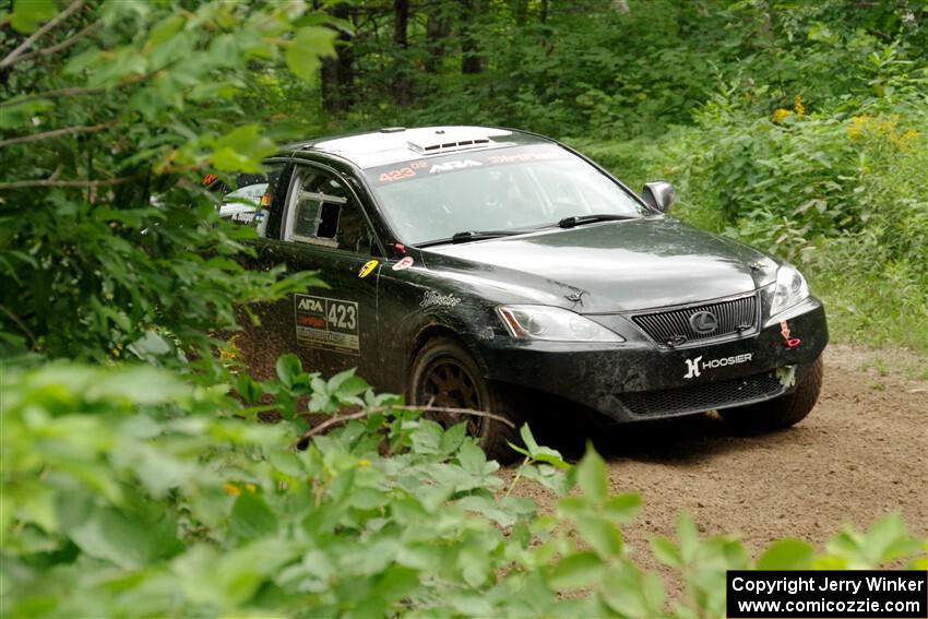 Michael Hooper / Claudia Barbera-Pullen Lexus IS350 on SS1, Crossroads I.