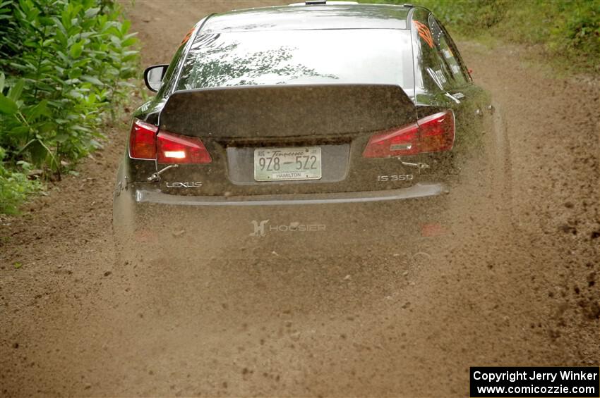 Michael Hooper / Claudia Barbera-Pullen Lexus IS350 on SS1, Crossroads I.