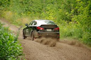 Michael Hooper / Claudia Barbera-Pullen Lexus IS350 on SS1, Crossroads I.