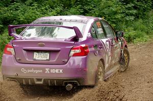 Phil Wearn / Nicholas Andrew Subaru WRX STi on SS1, Crossroads I.