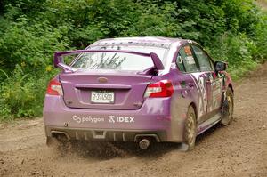 Phil Wearn / Nicholas Andrew Subaru WRX STi on SS1, Crossroads I.