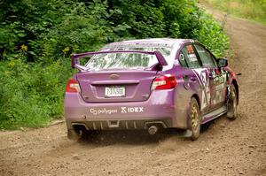 Phil Wearn / Nicholas Andrew Subaru WRX STi on SS1, Crossroads I.