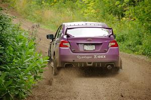 Phil Wearn / Nicholas Andrew Subaru WRX STi on SS1, Crossroads I.