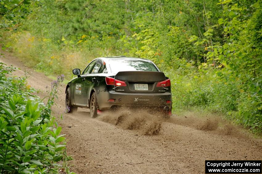 Michael Hooper / Claudia Barbera-Pullen Lexus IS350 on SS1, Crossroads I.