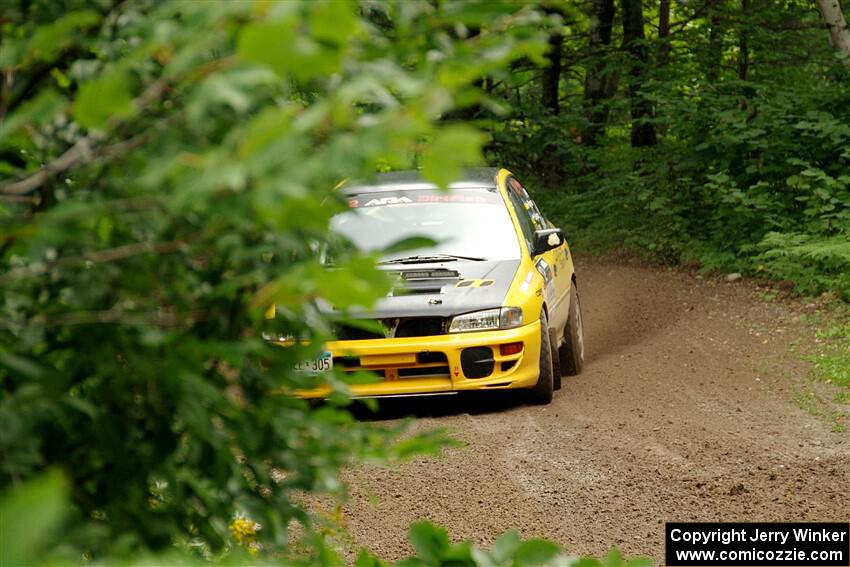 Steve Gingras / Katie Gingras Subaru Impreza on SS1, Crossroads I.