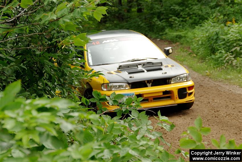 Steve Gingras / Katie Gingras Subaru Impreza on SS1, Crossroads I.