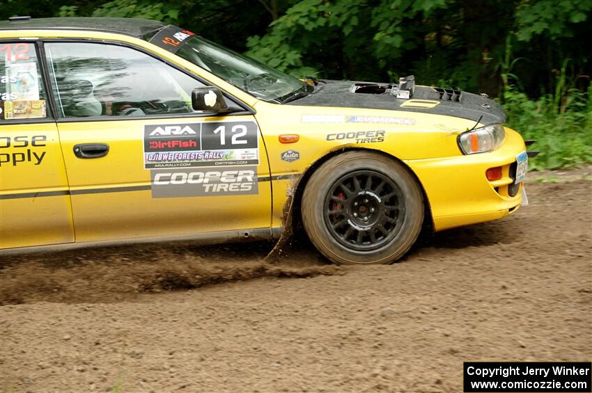 Steve Gingras / Katie Gingras Subaru Impreza on SS1, Crossroads I.