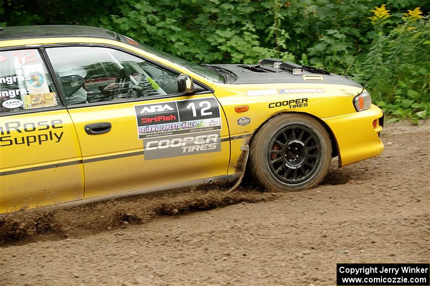 Steve Gingras / Katie Gingras Subaru Impreza on SS1, Crossroads I.