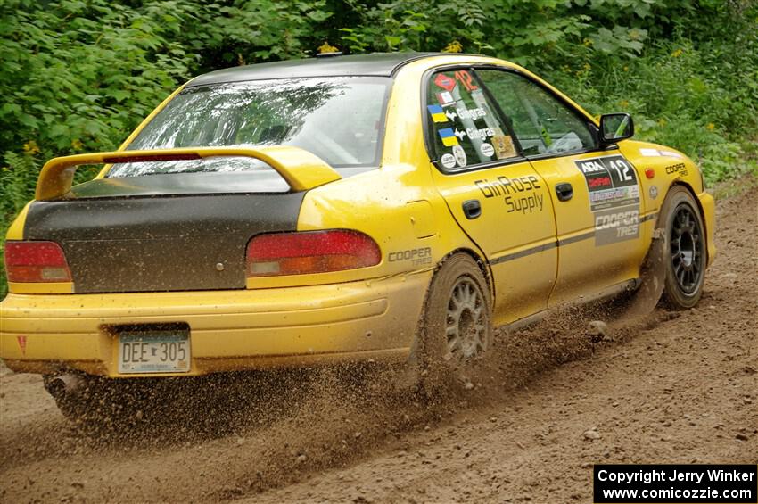 Steve Gingras / Katie Gingras Subaru Impreza on SS1, Crossroads I.