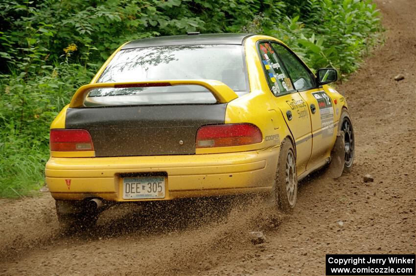 Steve Gingras / Katie Gingras Subaru Impreza on SS1, Crossroads I.