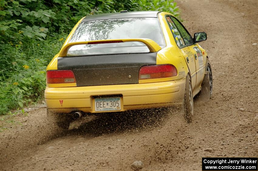 Steve Gingras / Katie Gingras Subaru Impreza on SS1, Crossroads I.