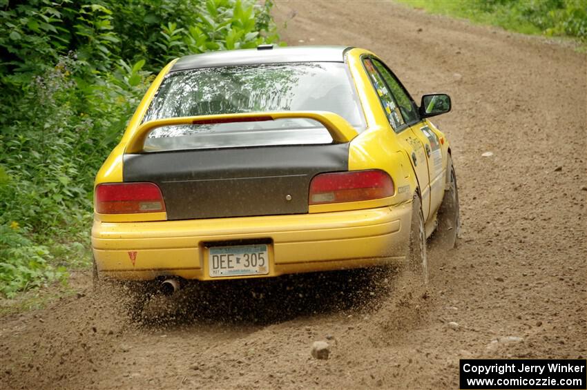 Steve Gingras / Katie Gingras Subaru Impreza on SS1, Crossroads I.