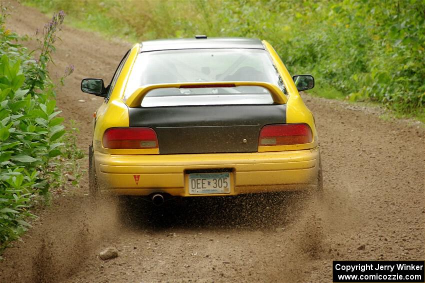 Steve Gingras / Katie Gingras Subaru Impreza on SS1, Crossroads I.