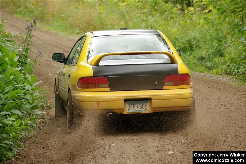 Steve Gingras / Katie Gingras Subaru Impreza on SS1, Crossroads I.