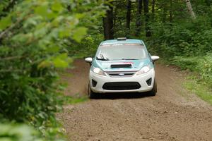 Spencer Sherman / Boyd Smith Ford Fiesta R2 on SS1, Crossroads I.