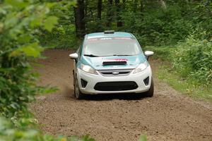 Spencer Sherman / Boyd Smith Ford Fiesta R2 on SS1, Crossroads I.