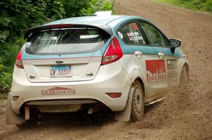 Spencer Sherman / Boyd Smith Ford Fiesta R2 on SS1, Crossroads I.