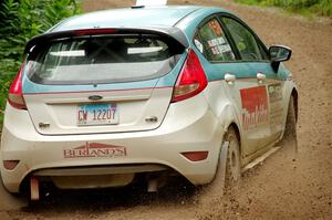 Spencer Sherman / Boyd Smith Ford Fiesta R2 on SS1, Crossroads I.