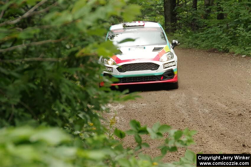 Lucy Block / Michelle Miller Ford Fiesta Rally3 on SS1, Crossroads I.