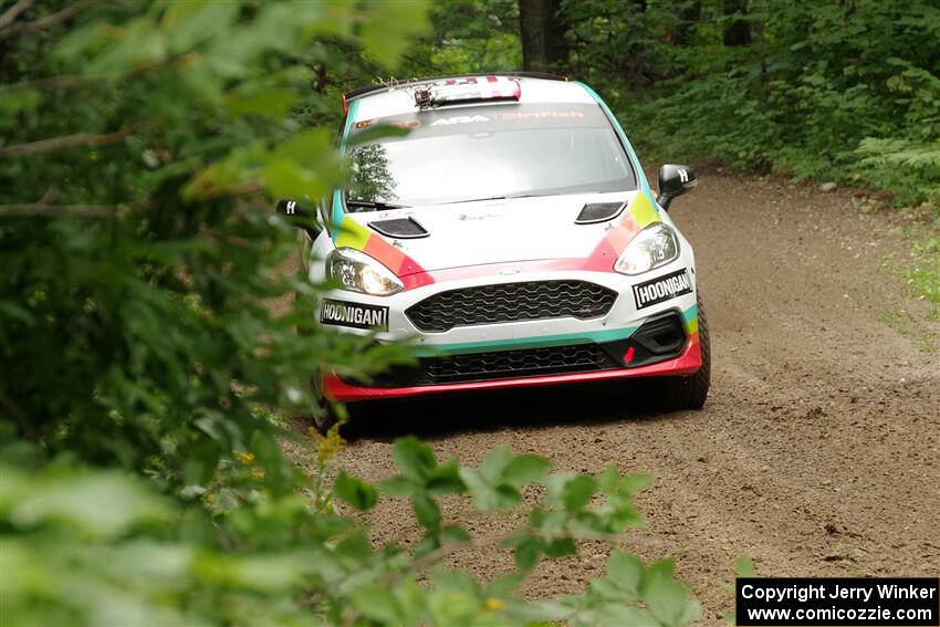 Lucy Block / Michelle Miller Ford Fiesta Rally3 on SS1, Crossroads I.