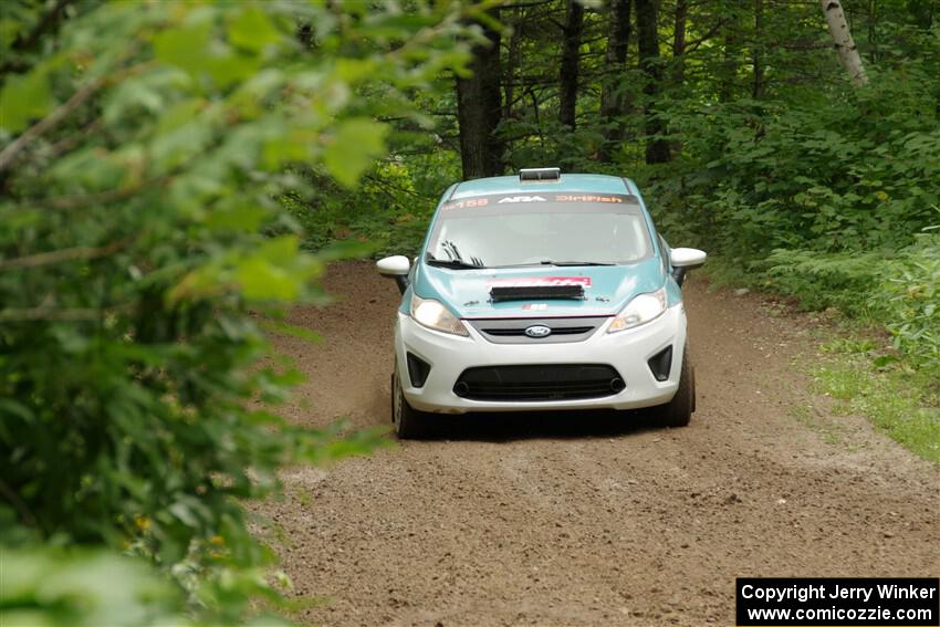 Spencer Sherman / Boyd Smith Ford Fiesta R2 on SS1, Crossroads I.