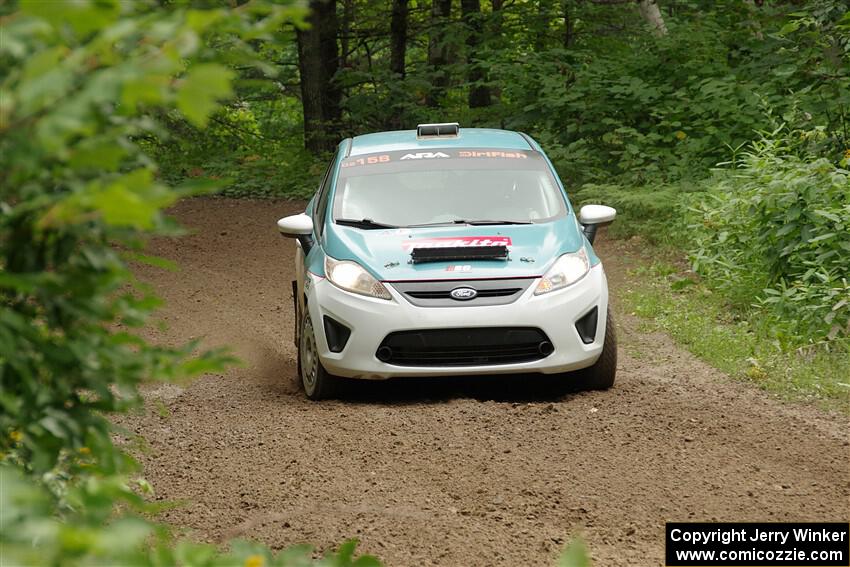 Spencer Sherman / Boyd Smith Ford Fiesta R2 on SS1, Crossroads I.