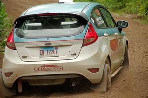 Spencer Sherman / Boyd Smith Ford Fiesta R2 on SS1, Crossroads I.