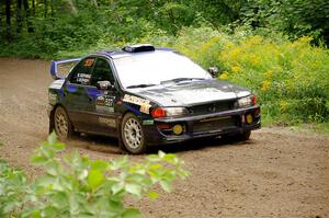 Jacob Despain / Michael Despain Subaru Impreza 2.5RS on SS1, Crossroads I.