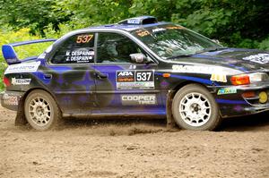 Jacob Despain / Michael Despain Subaru Impreza 2.5RS on SS1, Crossroads I.