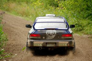 Jacob Despain / Michael Despain Subaru Impreza 2.5RS on SS1, Crossroads I.