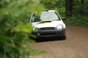 Mark Williams / Steve Harrell Subaru WRX STi on SS1, Crossroads I.