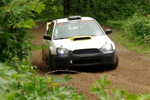 Mark Williams / Steve Harrell Subaru WRX STi on SS1, Crossroads I.