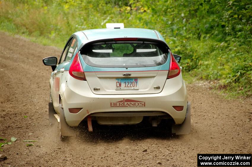 Spencer Sherman / Boyd Smith Ford Fiesta R2 on SS1, Crossroads I.