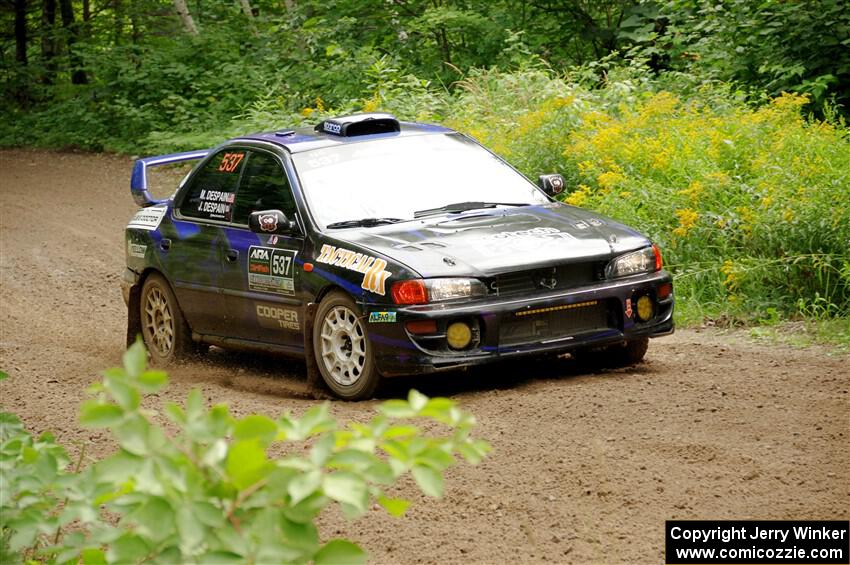 Jacob Despain / Michael Despain Subaru Impreza 2.5RS on SS1, Crossroads I.