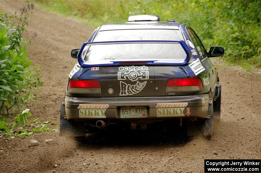 Jacob Despain / Michael Despain Subaru Impreza 2.5RS on SS1, Crossroads I.