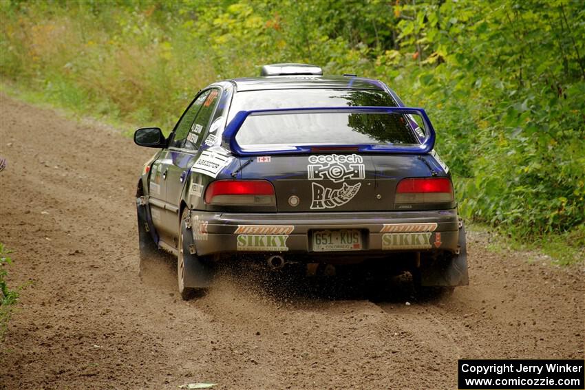 Jacob Despain / Michael Despain Subaru Impreza 2.5RS on SS1, Crossroads I.