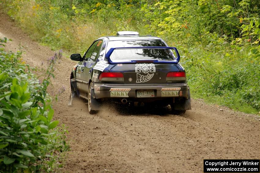 Jacob Despain / Michael Despain Subaru Impreza 2.5RS on SS1, Crossroads I.