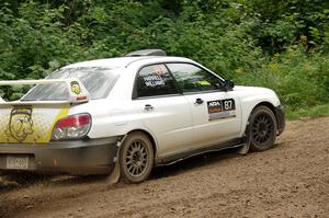 Mark Williams / Steve Harrell Subaru WRX STi on SS1, Crossroads I.