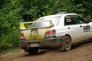 Mark Williams / Steve Harrell Subaru WRX STi on SS1, Crossroads I.